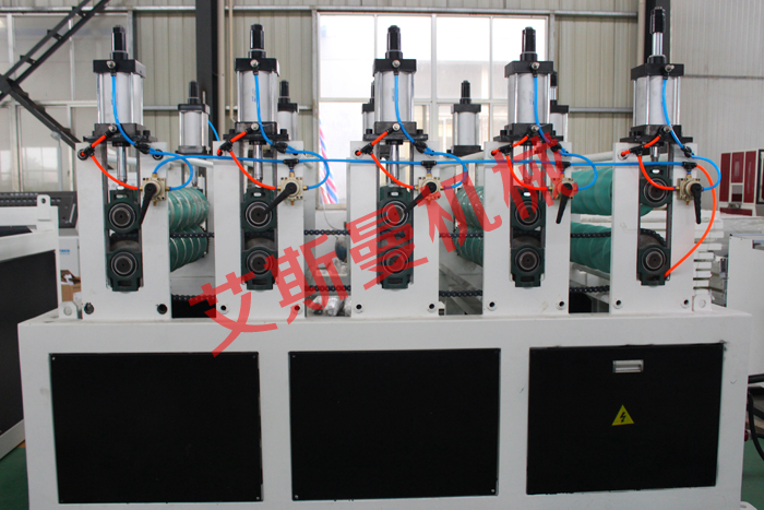 PVC Hollow Roof tile making machine