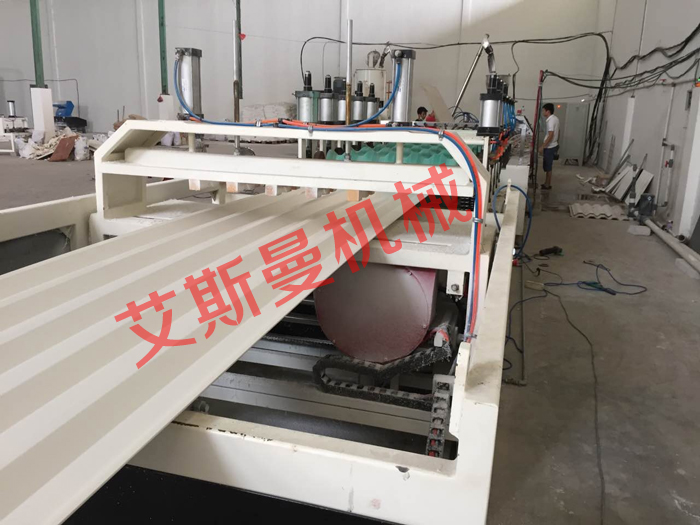 PVC Hollow Roof tile making machine