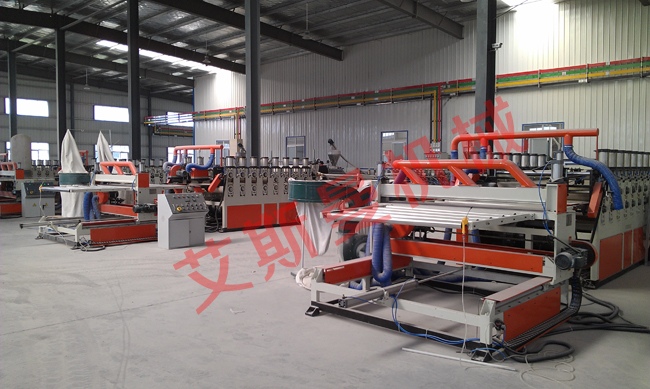 PVC Co-extrusion foamed board production line